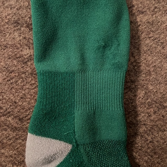 Youth/Toddler Baseball Socks & Belt, Kelly Green, EUC - Picture 2 of 3